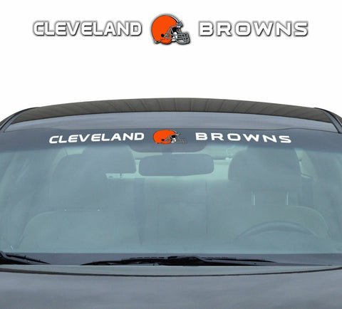 ~Cleveland Browns Decal 35x4 Windshield~ backorder