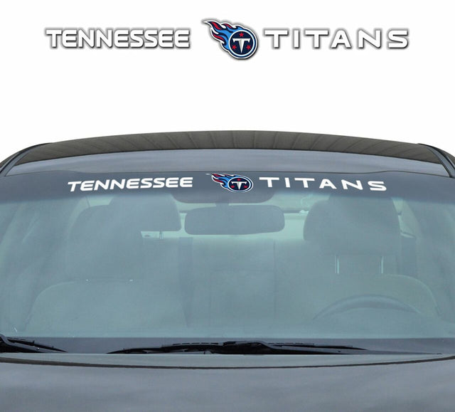 Calcomanía para parabrisas de Tennessee Titans de 35 x 4 pulgadas