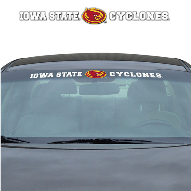 Calcomanía para parabrisas de 35 x 4 de Iowa State Cyclones