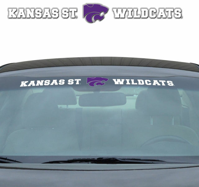 Calcomanía de Kansas State Wildcats para parabrisas de 35 x 4 pulgadas