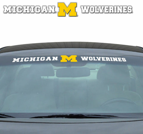 Michigan Wolverines Decal 35x4 Windshield