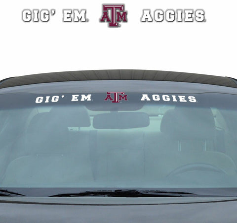 ~Texas A&M Aggies Decal 35x4 Windshield - Special Order~ backorder