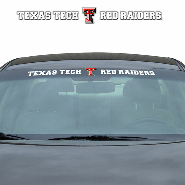 Calcomanía para parabrisas de 35 x 4 de los Texas Tech Red Raiders