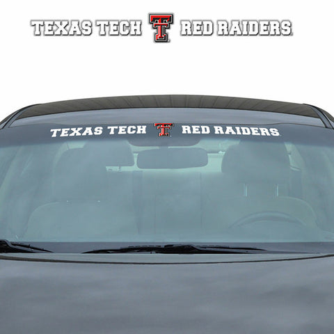~Texas Tech Red Raiders Decal 35x4 Windshield - Special Order~ backorder