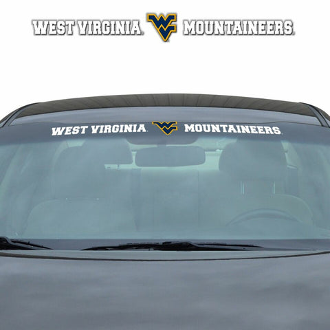 ~West Virginia Mountaineers Decal 35x4 Windshield Style - Special Order~ backorder