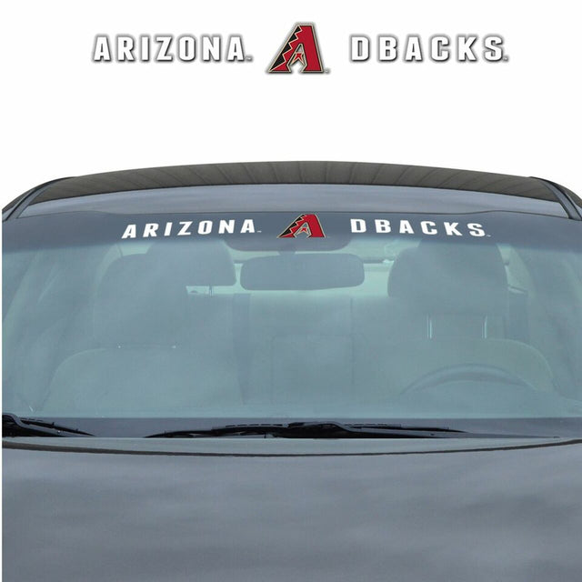 Calcomanía de los Arizona Diamondbacks para parabrisas de 35 x 4 pulgadas