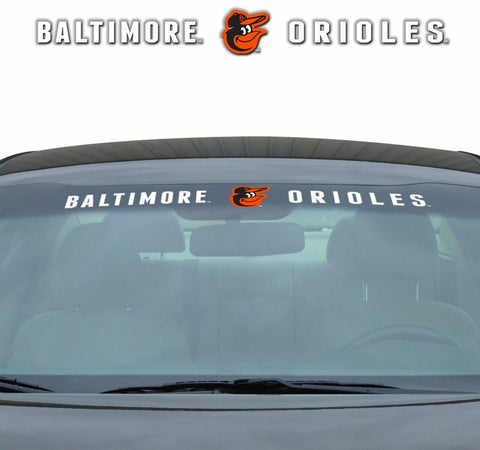~Baltimore Orioles Decal 35x4 Windshield - Special Order~ backorder
