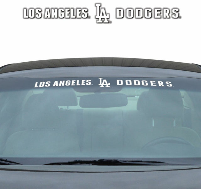 Calcomanía de Los Angeles Dodgers de 35 x 4 pulgadas, estilo parabrisas