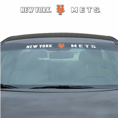 New York Mets Decal 35x4 Windshield - Special Order