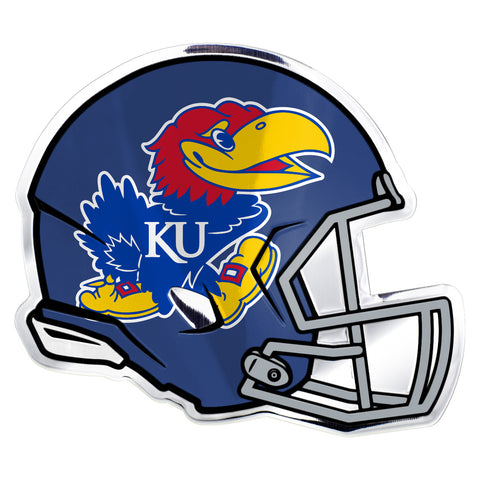 Kansas Jayhawks Auto Emblem - Helmet - (Promark)