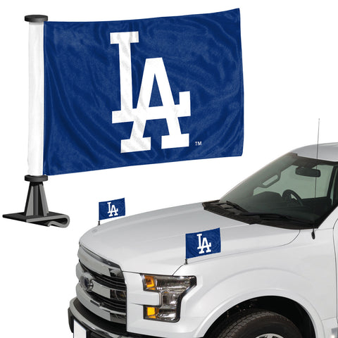~Los Angeles Dodgers Flag Set 2 Piece Ambassador Style~ backorder