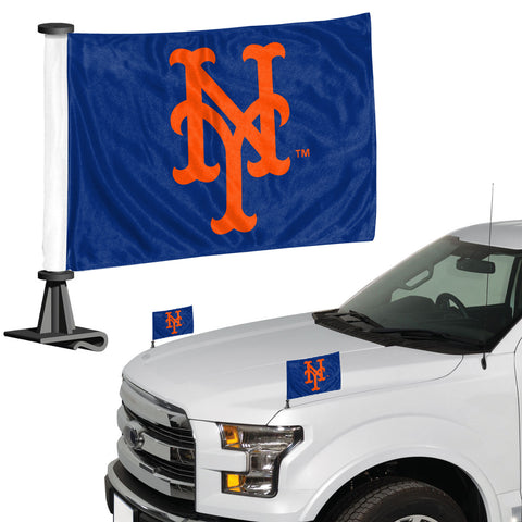 New York Mets Flag Set 2 Piece Ambassador Style