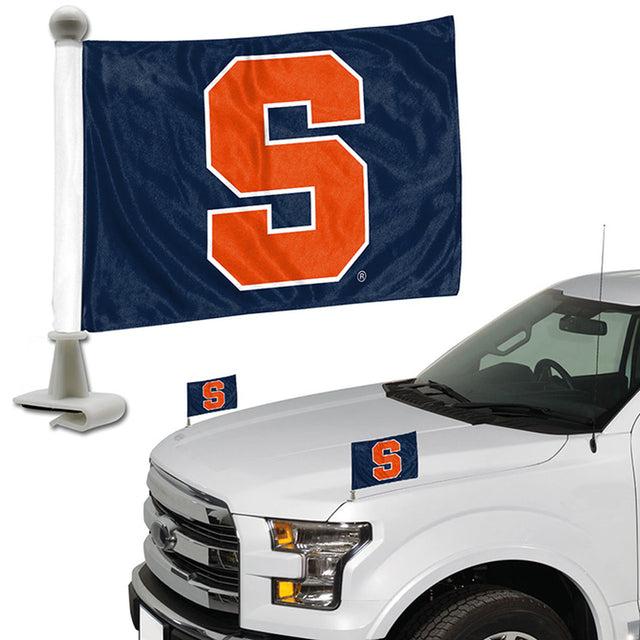 Syracuse Orange Flag Set 2 Piece Ambassador Style