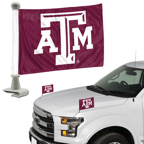 ~Texas A&M Aggies Flag Set 2 Piece Ambassador Style - Special Order~ backorder