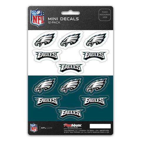 ~Philadelphia Eagles Decal Set Mini 12 Pack~ backorder