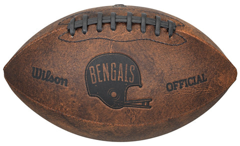 ~Cincinnati Bengals Football - Vintage Throwback - 9"~ backorder