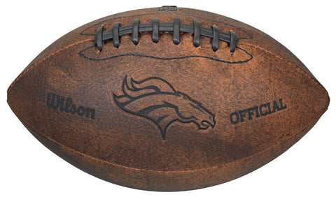 Denver Broncos Football - Vintage Throwback - 9"