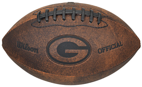 Green Bay Packers Football - Vintage Throwback - 9"