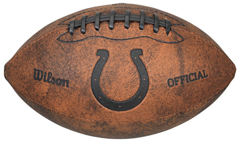 Indianapolis Colts Football - Vintage Throwback - 9"