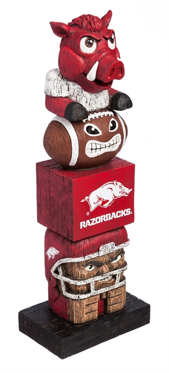 Arkansas Razorbacks Tiki Totem