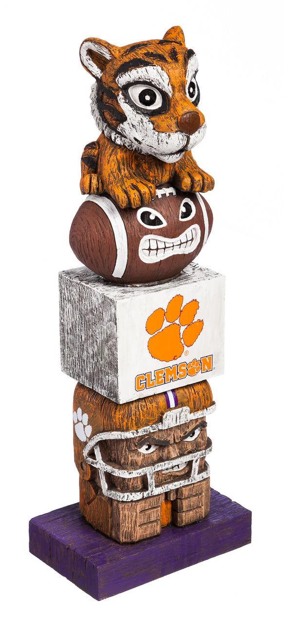 Tótem Tiki de los Tigres de Clemson