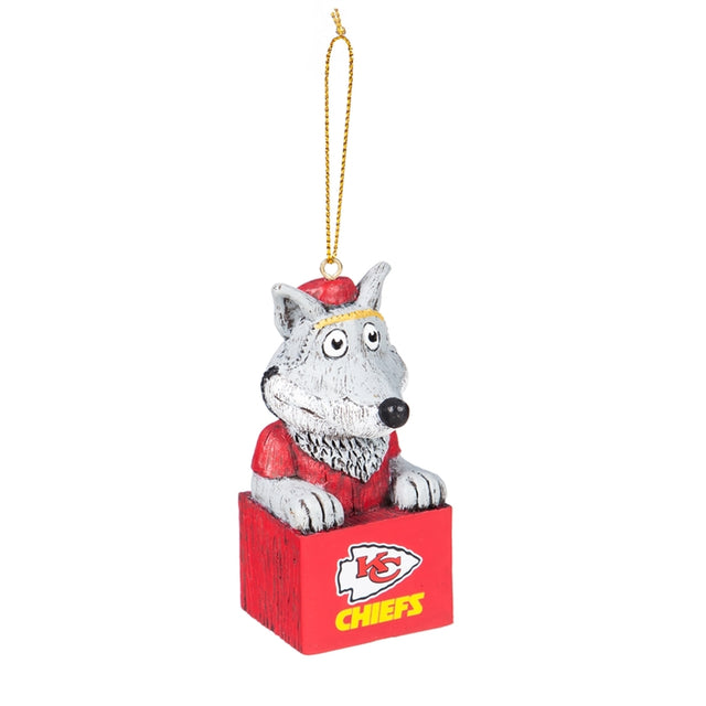 Kansas City Chiefs Ornament Tiki Design