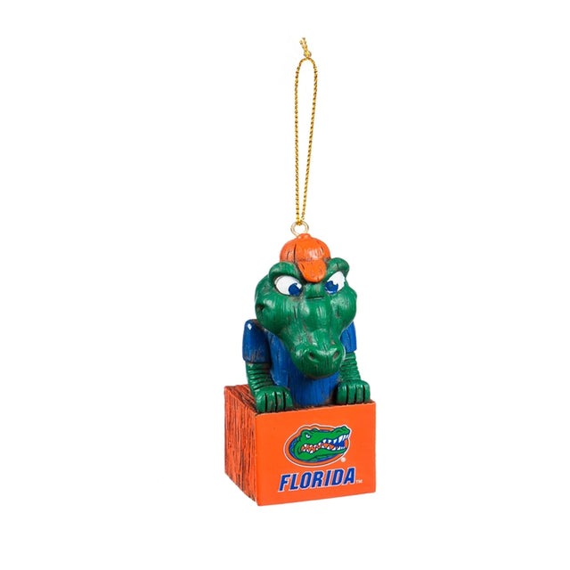 Florida Gators Ornament Tiki Design