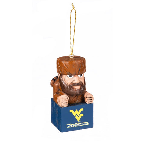 ~West Virginia Mountaineers Ornament Tiki Design Special Order~ backorder