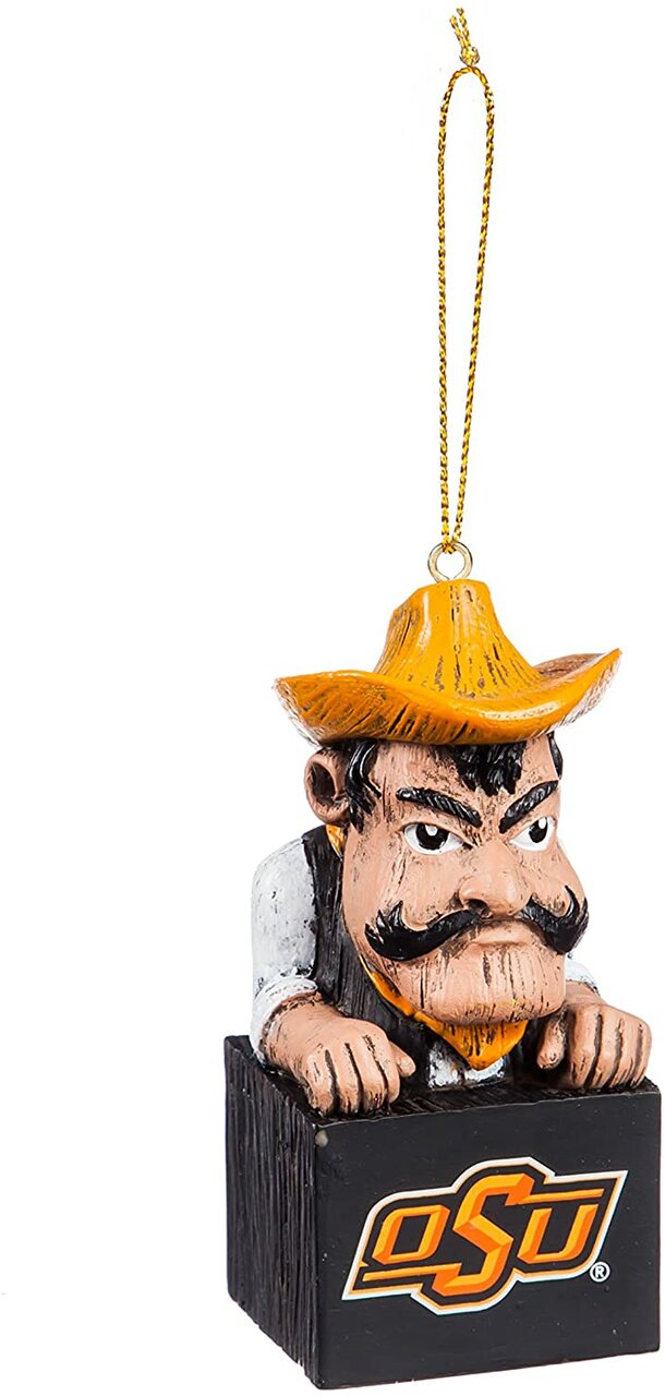 Adorno de diseño Tiki de los Oklahoma State Cowboys