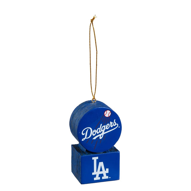 Los Angeles Dodgers Ornament Tiki Design