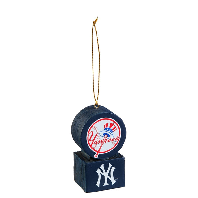 Adorno de los Yankees de Nueva York con diseño Tiki