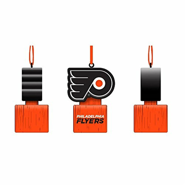 Philadelphia Flyers Ornament Tiki Design