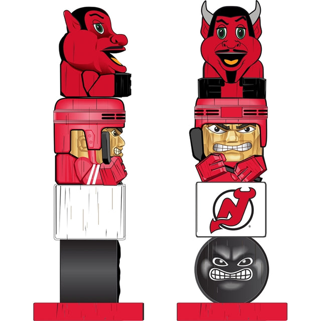 New Jersey Devils Tiki Totem