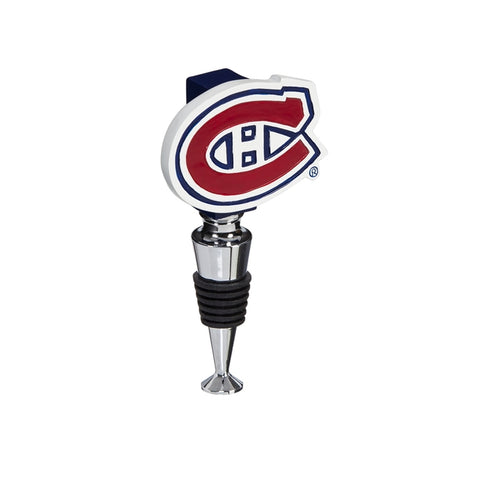 Montreal Canadiens Wine Bottle Stopper Logo - Special Order