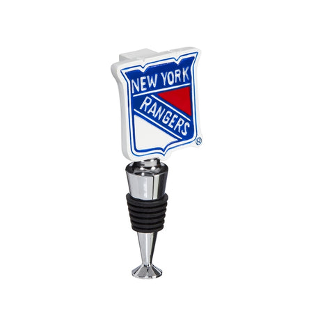 New York Rangers Wine Bottle Stopper Logo - Special Order
