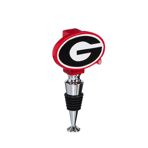 ~Georgia Bulldogs Wine Bottle Stopper Logo - Special Order~ backorder