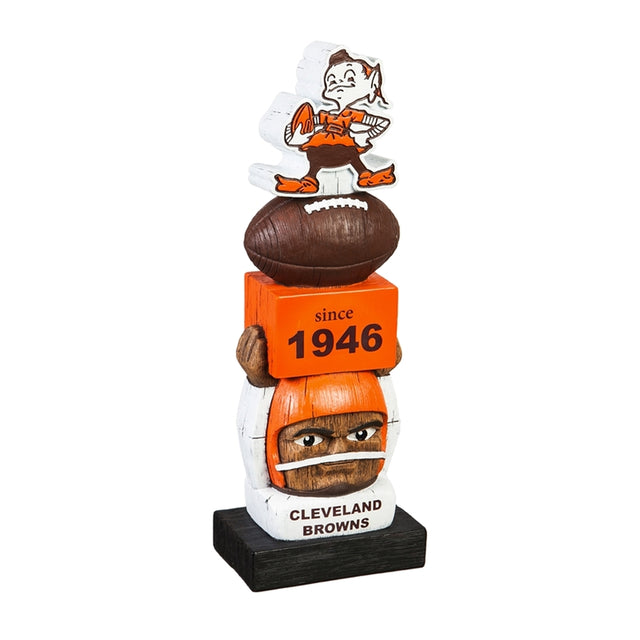 Estatua de jardín de los Cleveland Browns, diseño vintage