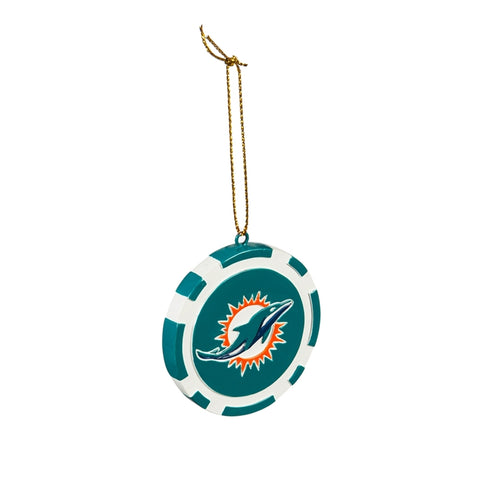 ~Miami Dolphins Ornament Game Chip - Special Order~ backorder