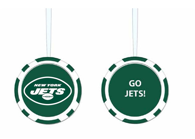 Adorno de juego de los New York Jets