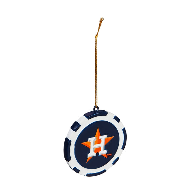 Ficha de juego con adornos de los Astros de Houston