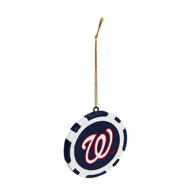 Ficha de juego con adornos de los Washington Nationals