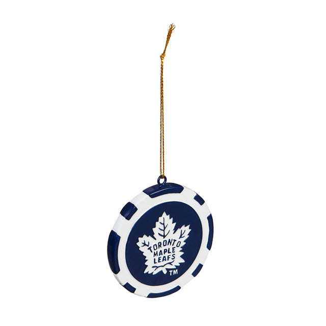 Ficha de juego con adornos de los Toronto Maple Leafs