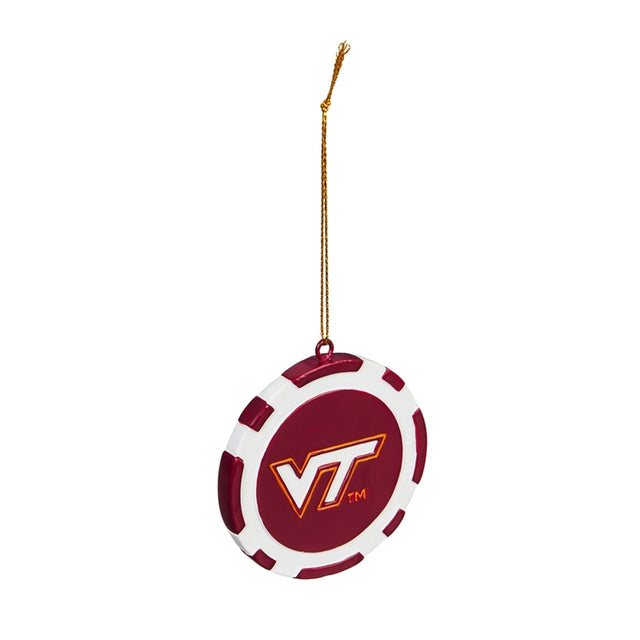 Virginia Tech Hokies Ornament Game Chip