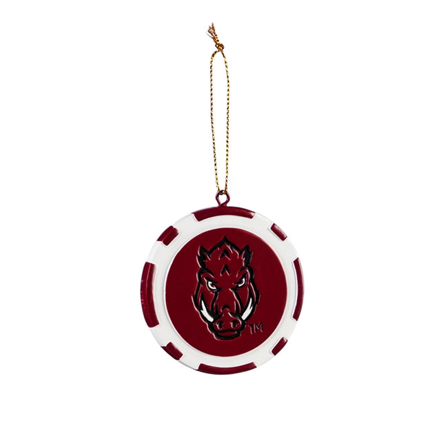 Arkansas Razorbacks Ornament Game Chip