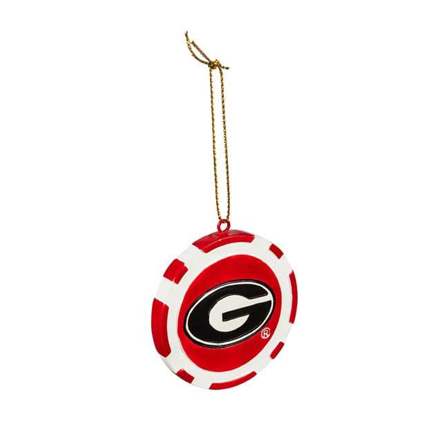 Georgia Bulldogs Ornament Game Chip