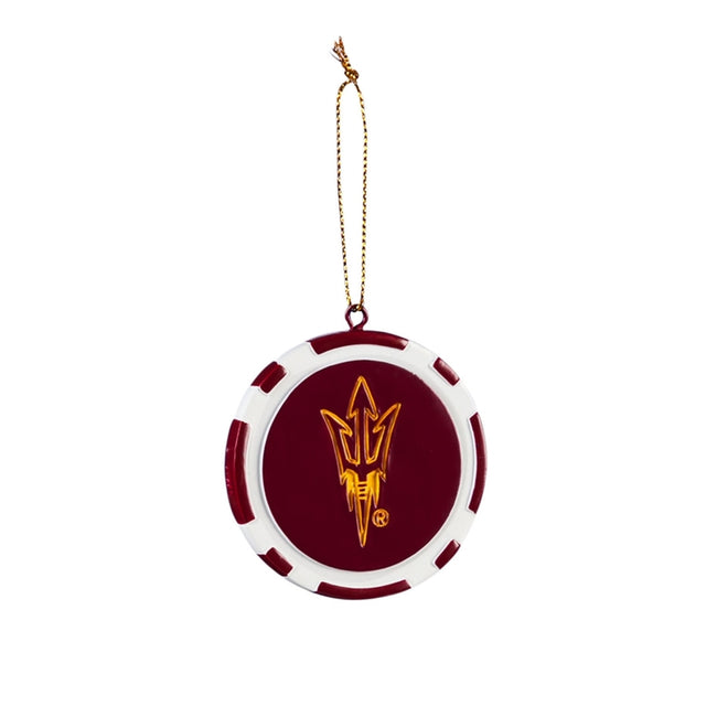 Ficha de juego con adornos de los Arizona State Sun Devils