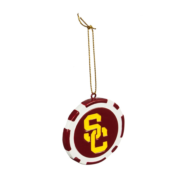 USC Trojans Ornament Game Chip