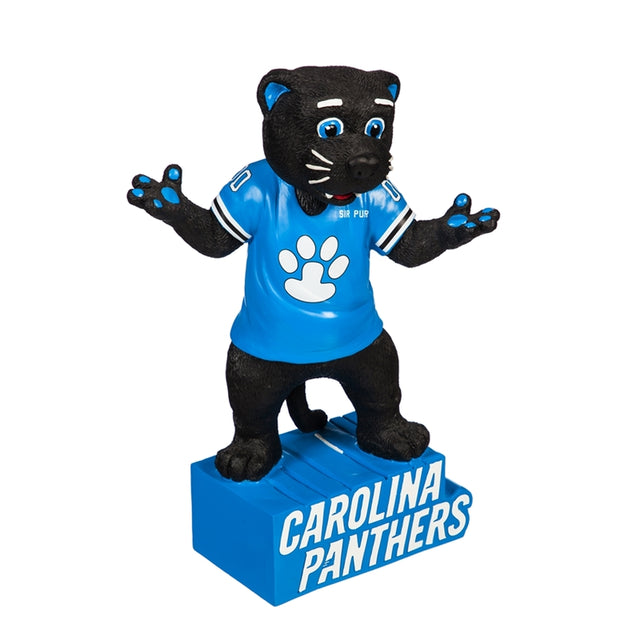 Diseño de mascota de estatua de jardín de Carolina Panthers