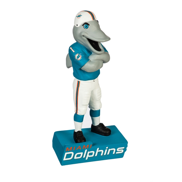 Diseño de mascota de estatua de jardín de los Miami Dolphins