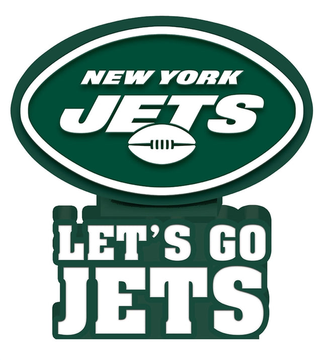 Diseño de mascota de estatua de jardín de los New York Jets